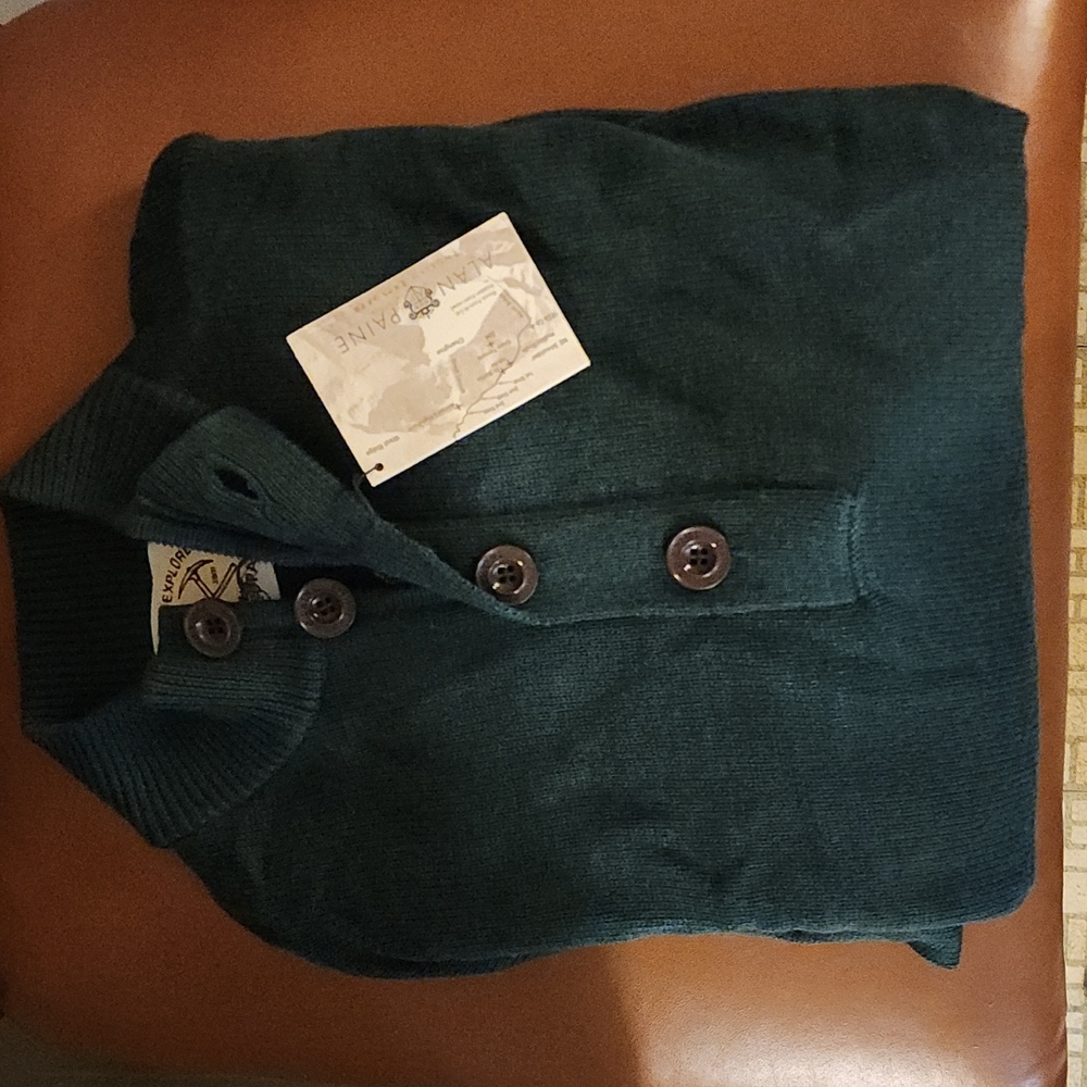 NWT Alan Paine Pure Wool Sweater. Size 3XL